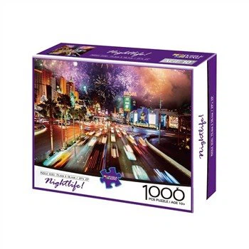 Obtížné puzzle 1000 kusů