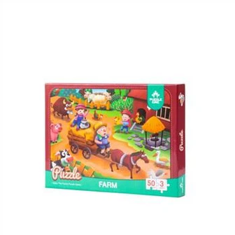 Podlahové puzzle pro předškoláky